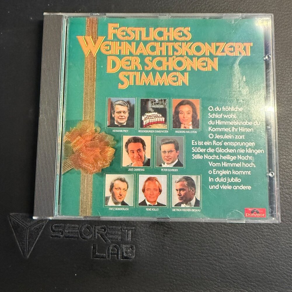 Festliches Weihnachtskonzert Der Schönen Stimmen CD Album Polydor TESTED